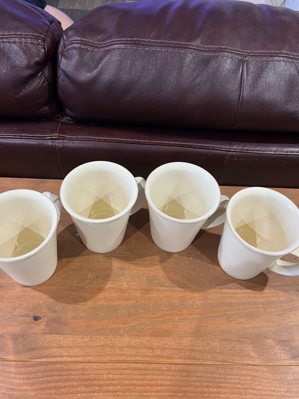 Denby Energy Collection Grandmug. Set of four mugs. Made in England.